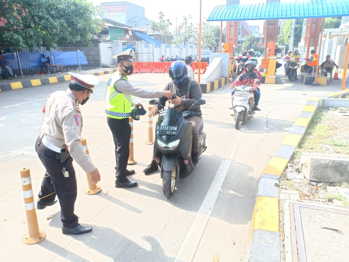 Operasi Zebra Jaya Polres Pelabuhan Tanjung Priok