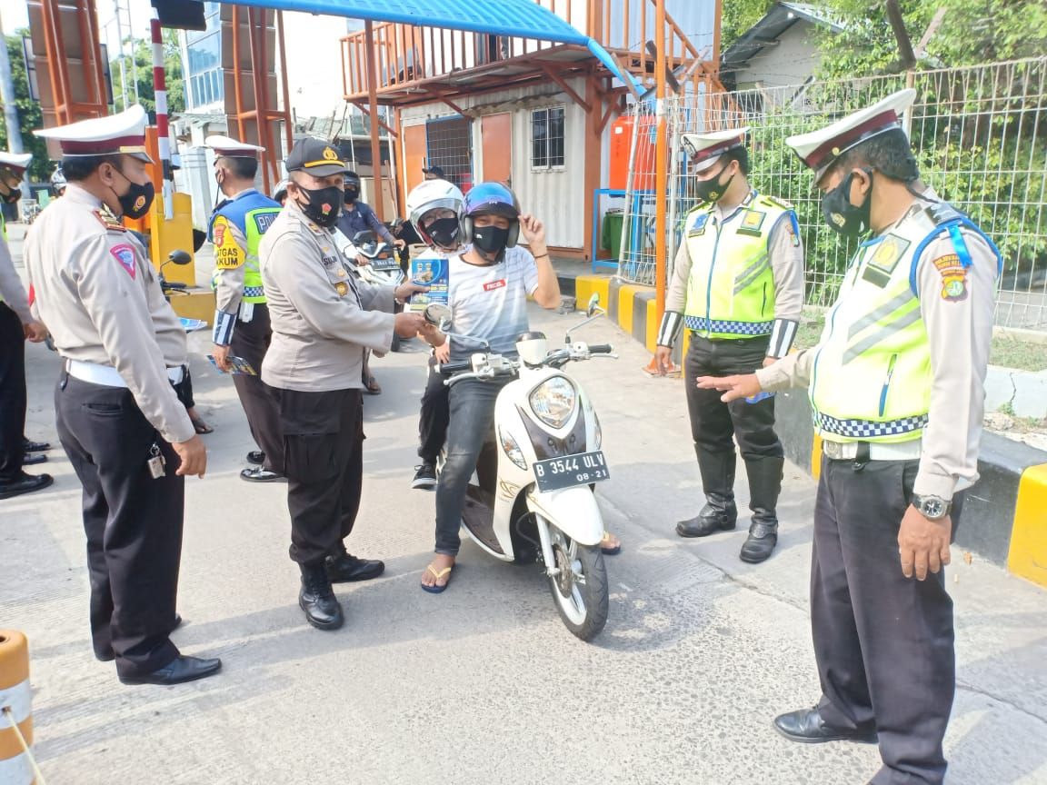Operasi Zebra Jaya Polres Pelabuhan Tanjung Priok