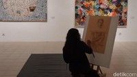 Ada total 75 karya seni yang dipamerkan dalam gelaran Ataraxia. (Foto: Jauh Hari Wawan S/detikcom)  