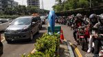 Potret Ratusan Kendaraan Antre di Taman Impian Jaya Ancol