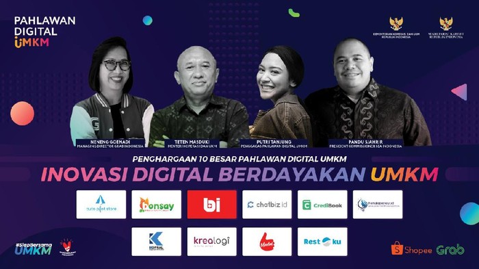 Program Pahlawan Digital UMKM 2020.