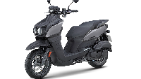 Yamaha BWS 125 punya lekuk bodi serba menyiku dan sudah menggunakan ban semi off-road. Foto: Yamaha