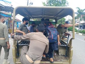 Miris! 8 Anak-anak di Banda Aceh Diamankan Satpol PP karena Jadi Gepeng