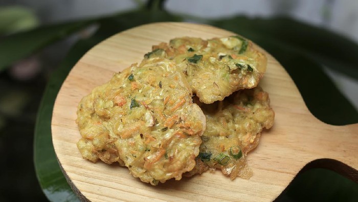 Gorengan Bakwan. Tasty Deep Fried Traditional Food From Indonesia