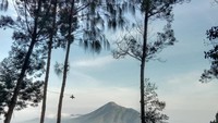 Juga tenda seharga Rp 300 ribu dan rumah bambu Rp 800 ribu per malam. (Dok Camping Ground Pinus Cuntel)