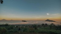 Konsep angkringan di tempat wisata di dusun Cuntel, Kopeng, Getasan, Kabupaten Semarang itu yakni angkringan di atas awan. (Dok Camping Ground Pinus Cuntel)