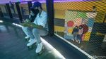 Eksis Bersepatu Roda di Moja Jakarta