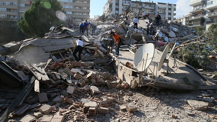 Gempa M 7,0 Guncang Yunani dan Turki
