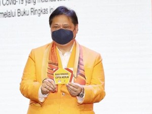Airlangga Sebut UU Cipta Kerja untuk Pulihkan Ekonomi Nasional