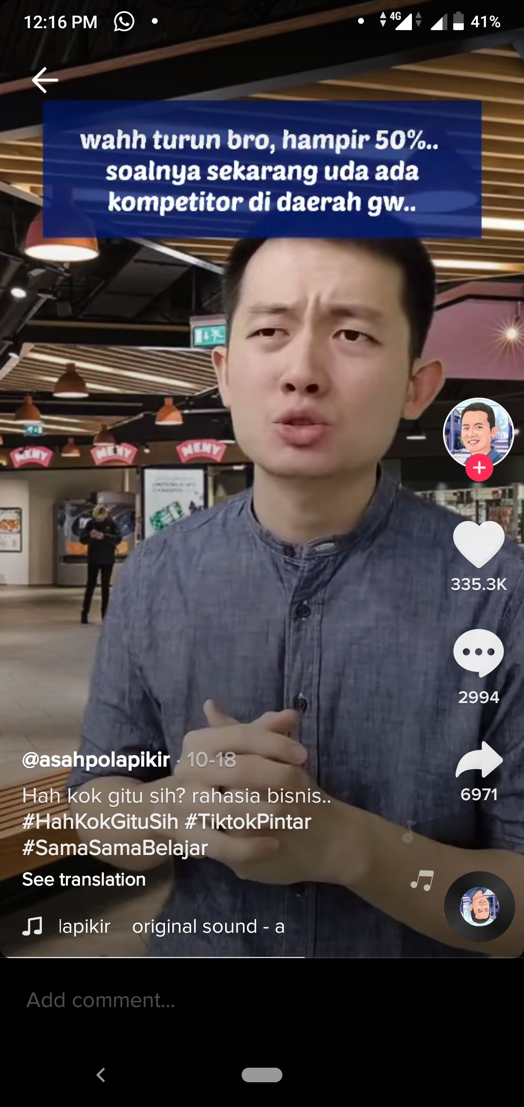Hati-hati Cerita Soal Bisnis Kuliner, Teman Justru Bisa Jadi Saingan