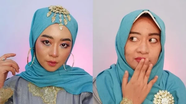 8 Inspirasi Makeup Halloween, Ada Makeup Jadi Bu Tejo