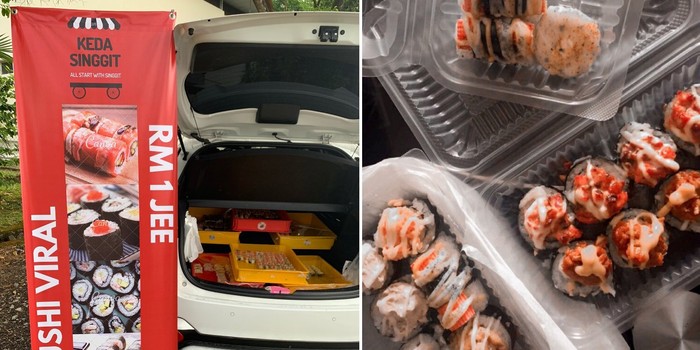 Mulia! Penjual Sushi Ini Sumbangkan 50 Buah Sushi Tiap Jumat Mulia! Penjual Sushi Ini Sumbangkan 50 Buah Sushi Tiap Jumat
