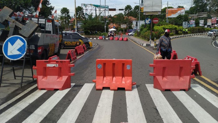 One way di Puncak Bogor arah Jakarta (Foto: Sachril/detikcom)
