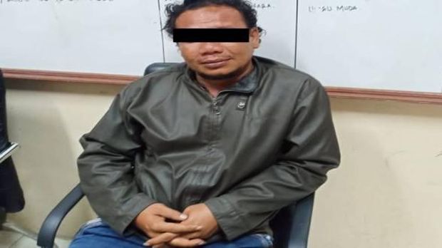 Penampakan MA, penusuk Ustaz Zaid Maulana saat mengisi ceramah Maulid Nabi di Aceh.