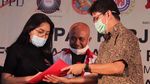 Momen Rieke Diah Pitaloka Hadiri Rakernas III KRPI