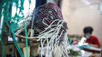 Masker siap untuk dipasarkan ke sejumlah wilayah di Tangerang Selatan.