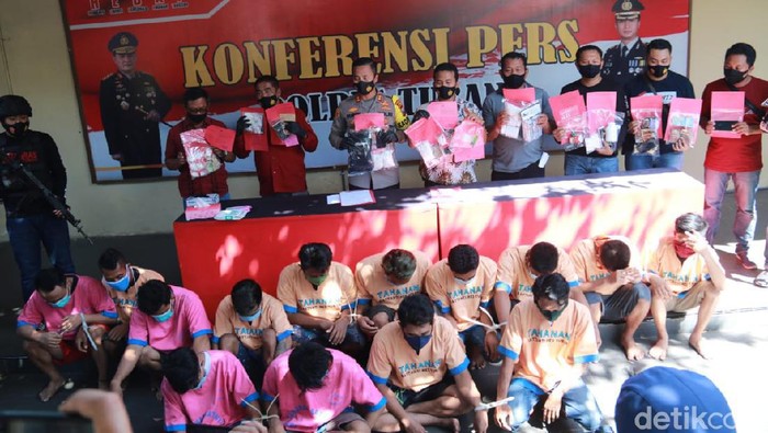15 Pelaku Narkoba Diringkus selama 3 Pekan