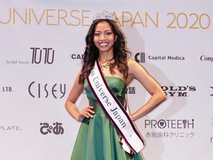 Pesona Aisha Harumi Tochigi, Miss Universe Jepang 2020 Keturunan Ghana
