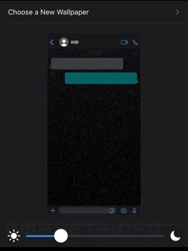 Fitur Advanced Wallpaper di WhatsApp