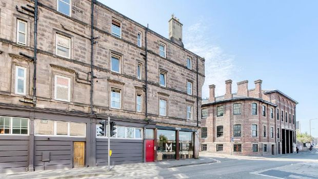 Kawasan di Edinburgh, Skotlandia.