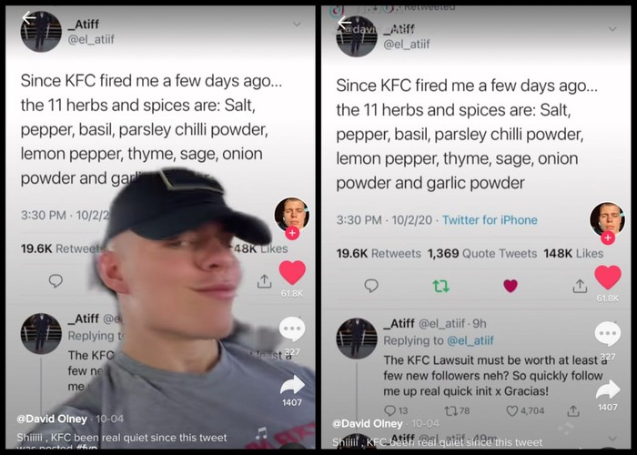 Heboh! Netizen Kembali Ungkap 11 Bumbu Rahasia Ayam Goreng KFC Heboh! Netizen Kembali Ungkap 11 Bumbu Rahasia Ayam Goreng KFC