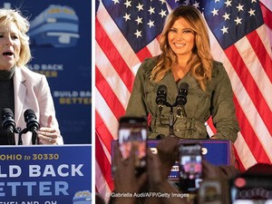 Melania Trump Atau Jill Biden, Siapa Ibu Negara AS Berikutnya?