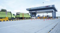 Jalan Tol Trans Sumatera Ruas Pekanbaru-Dumai. Penampakan gerbang tol Dumai.Foto: Dok. PT Hutama Karya (Persero)