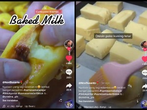 Resep Baked Milk, Camilan Manis yang Lagi Hits di TikTok