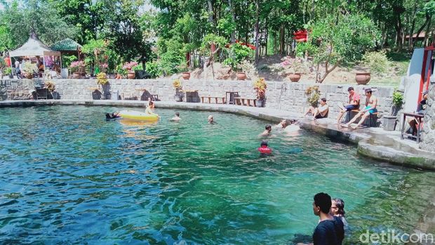 Umbul Besuki di Klaten mulai dikunjungi wisatawan