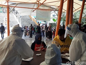 Rapid Test Massal, Wisatawan di Lembang dan Bogor Reaktif