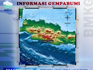 PVMBG: Gempa Bandung Dipicu Aktivitas Sesar Garut Selatan