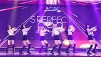 Dalam konser tersebut, GFRIEND juga membocorkan judul lagu utama comeback terbaru mereka, yaitu MAGO, yang baru dirilis 9 November 2020. Foto: (dok. IME Indonesia)