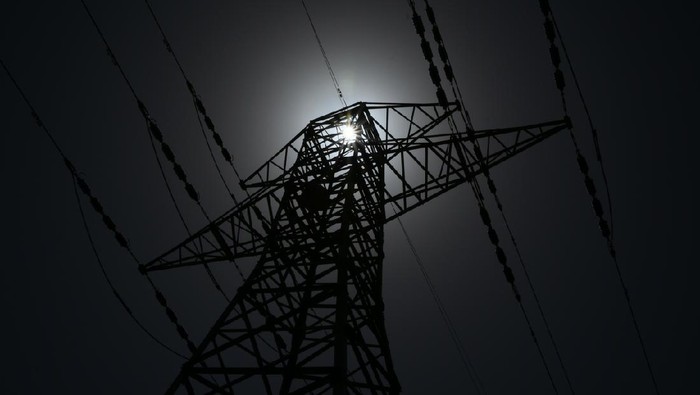 Ilustrasi listrik padam power failure Concept
