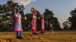 Melihat Festival Dibakarnya Raja Iblis Rahwana di India