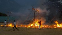 Namun kini festival itu tidak diperbolehkan ditonton untuk mencegah penularan virus Corona.