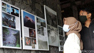 Puluhan Foto Erupsi Merapi Dipamerkan