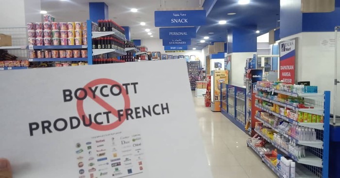 Produk Makanan Prancis Mulai Diboikot di Banyak Minimarket Indonesia Produk Makanan Prancis Mulai Diboikot di Banyak Minimarket Indonesia