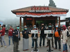 Salut, Komunitas Honda BR-V Sumbang Fasilitas Cuci Tangan di Kawasan Dieng