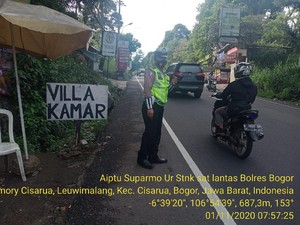 Hari Terakhir Libur Panjang, Begini Situasi Lalin Puncak Bogor Pagi Ini