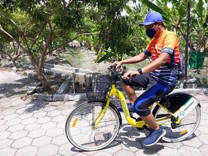 Foto: Wisatawan Bisa Gowes Sepeda Keliling Kampung Yogyakarta