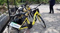 Pemerintah Kota (Pemkot) Yogyakarta bersama Jogjabike, komunitas sepeda dan pengurus kampung menyediakan cara baru berwisata di Kota Yogyakarta (Pradito Rida Pertana/detikcom)