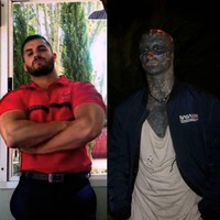 Tindakan mengerikan lainnya yang dilakukan Anthony adalah potong telinga, membelah lidahnya menjadi dua, dan memasang implan di bawah kulitnya sehingga teksturnya menjadi bergelombang. Foto: Instagram