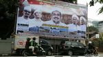 Baliho Rencana Kepulangan Habib Rizieq Bertebaran di Jakarta