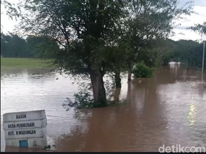 Banjir Ngawi Akibat Luapan Sungai Madiun Meluas Hingga 3 Kecamatan