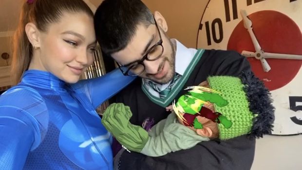Gigi Hadid dan Zayn Malik pamer bayi