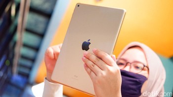 Tablet ini punya dapur pacu chipset A12 Bionic. Menawarkan performa CPU 40% lebih cepat dan 2X peningkatan grafis dari pendahulunya. Foto: Adi Fida Rahman/detikINET