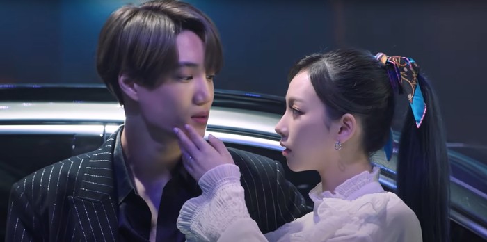 Kai EXO dan Karina aespa tampil bareng Kai EXO dan Karina aespa tampil bareng