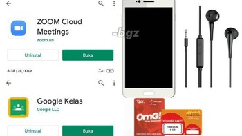 Starter pack anak yang sekolah online. Foto: Facebook/persatuanopwarnetindonesia