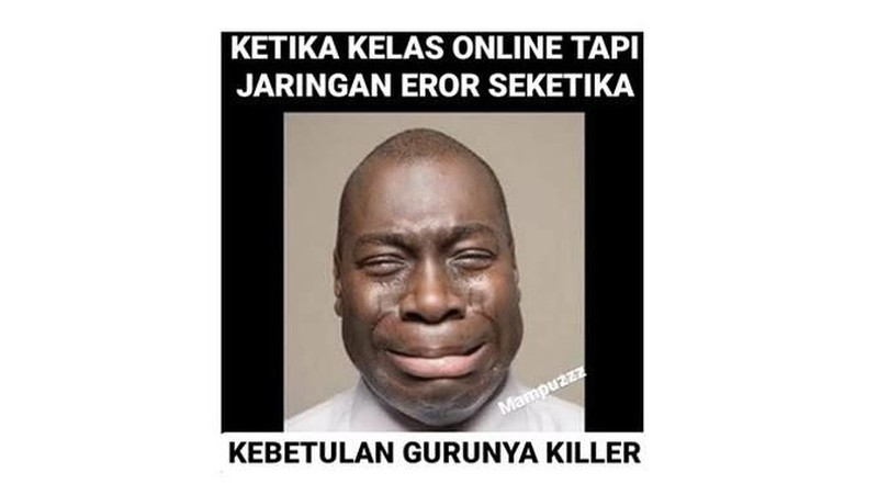 Buat anak sekolah di era pandemi COVID-19, sekolah online ternyata penuh lika-liku. Berikut ini adalah beberapa meme yang bikin kamu bilang 