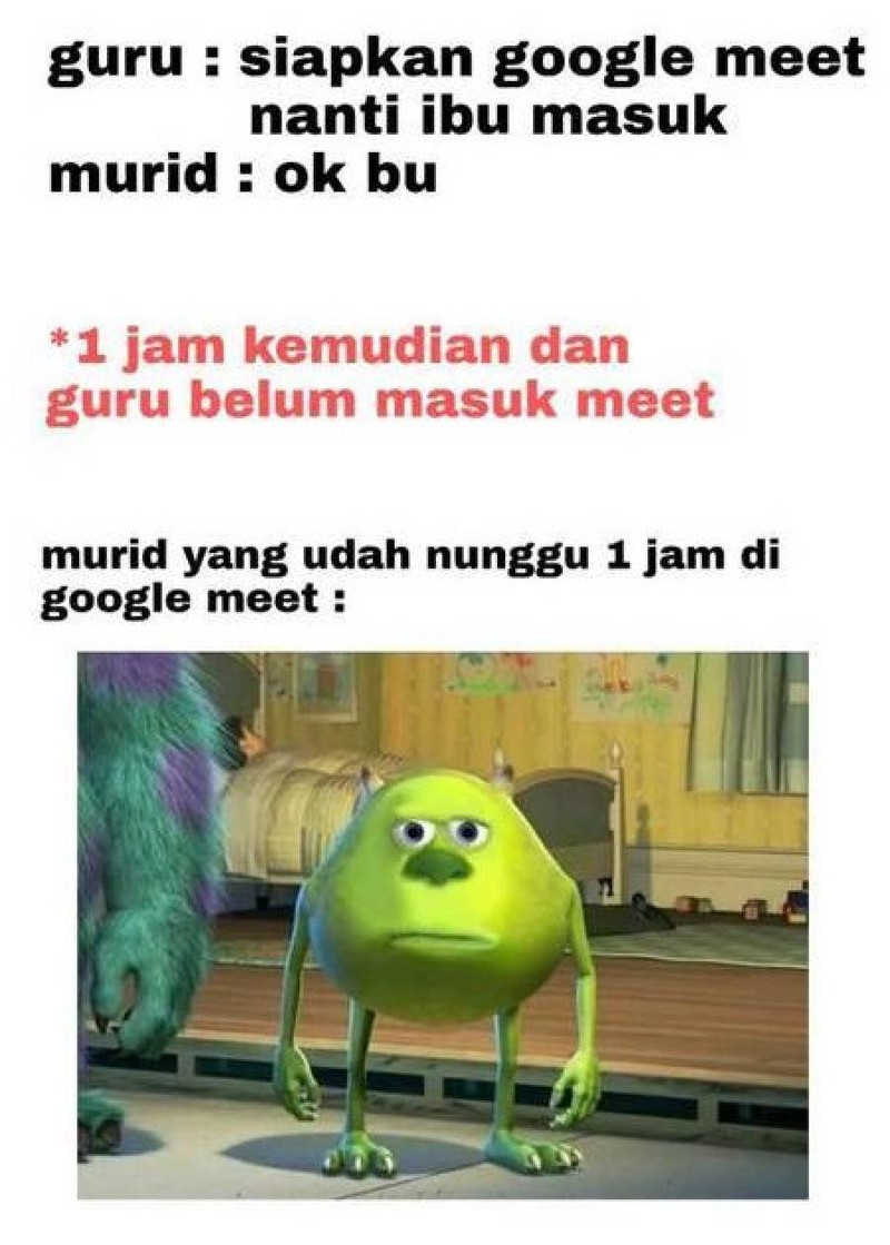 Buat anak sekolah di era pandemi COVID-19, sekolah online ternyata penuh lika-liku. Berikut ini adalah beberapa meme yang bikin kamu bilang 